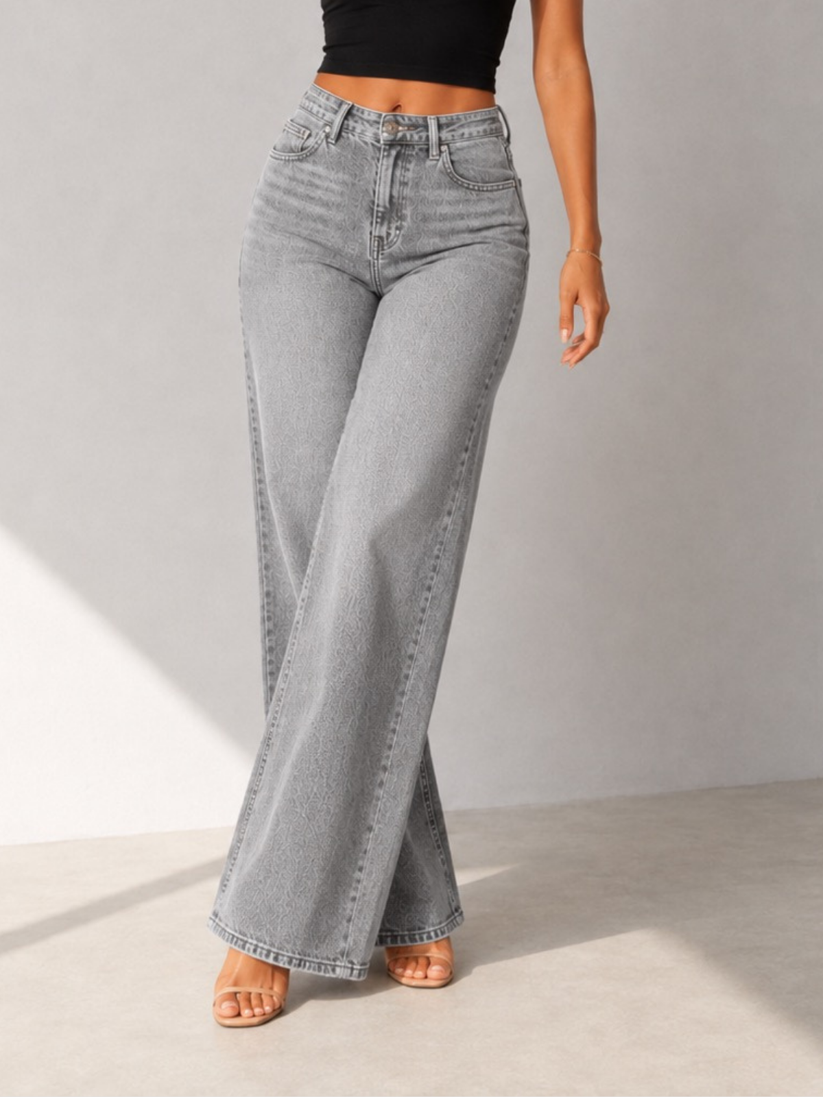 SIACHA Sculpt Fitted Flare Jeans