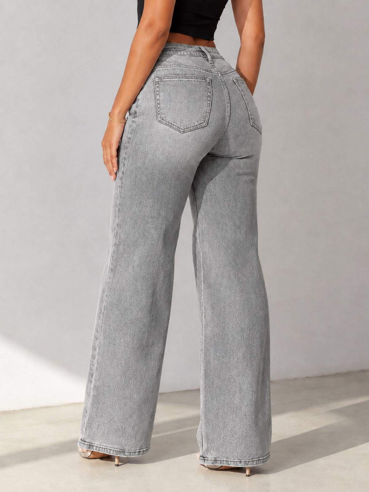 SIACHA Sculpt Fitted Flare Jeans