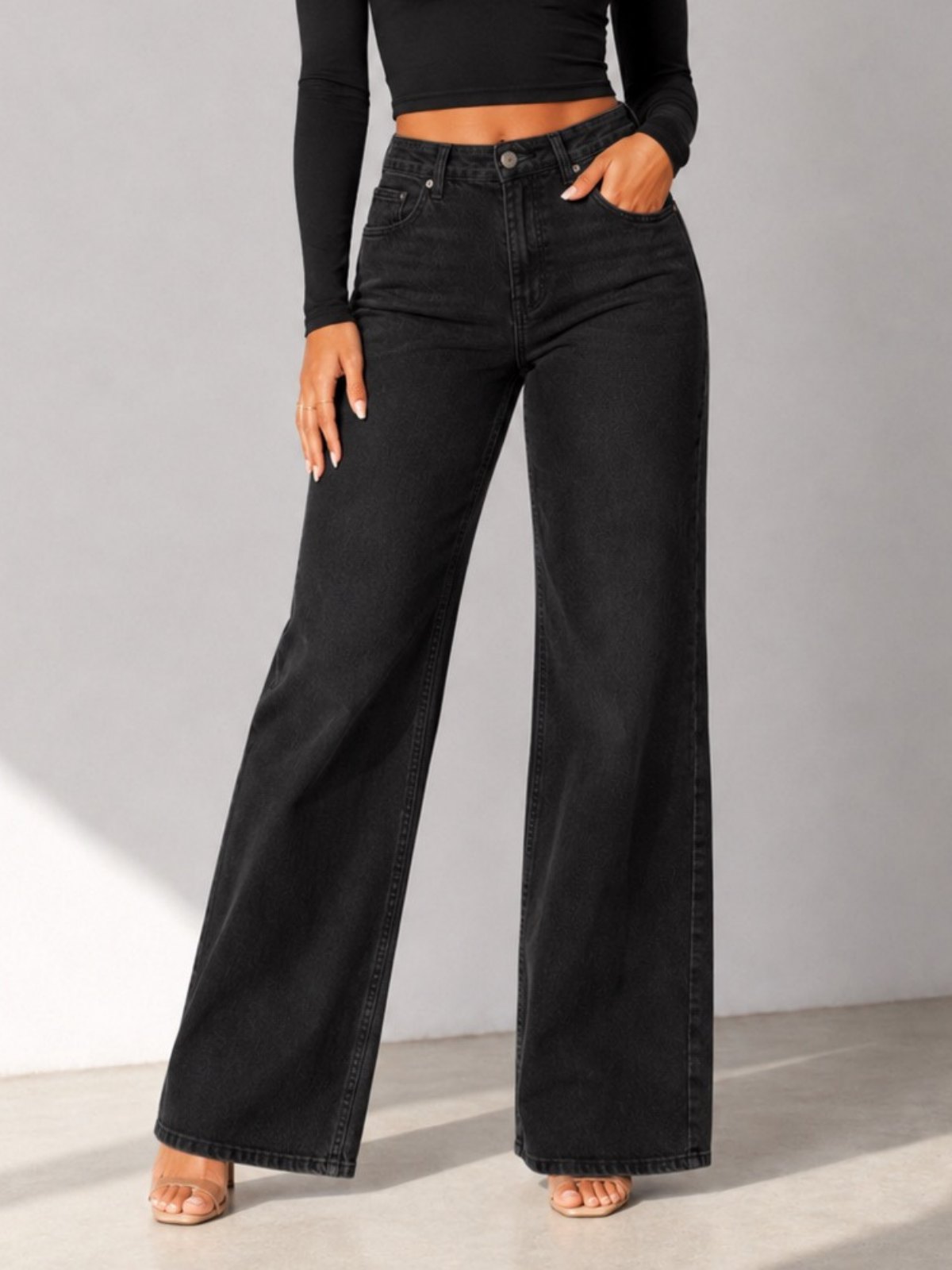 SIACHA Sculpt Fitted Flare Jeans