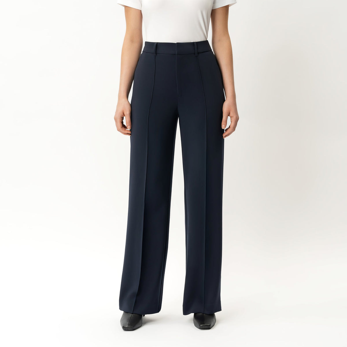 Crepe Relaxed Trouser