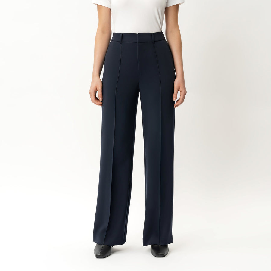 Crepe Relaxed Trouser