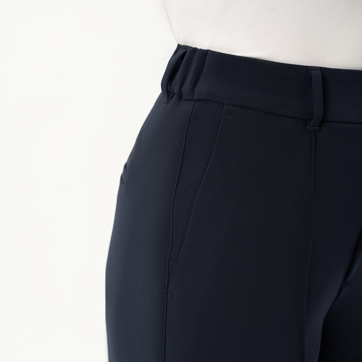 Crepe Relaxed Trouser
