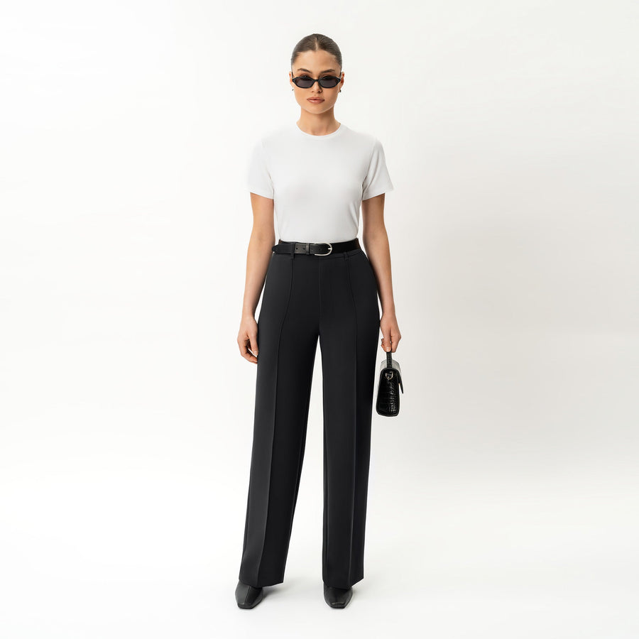 Crepe Relaxed Trouser