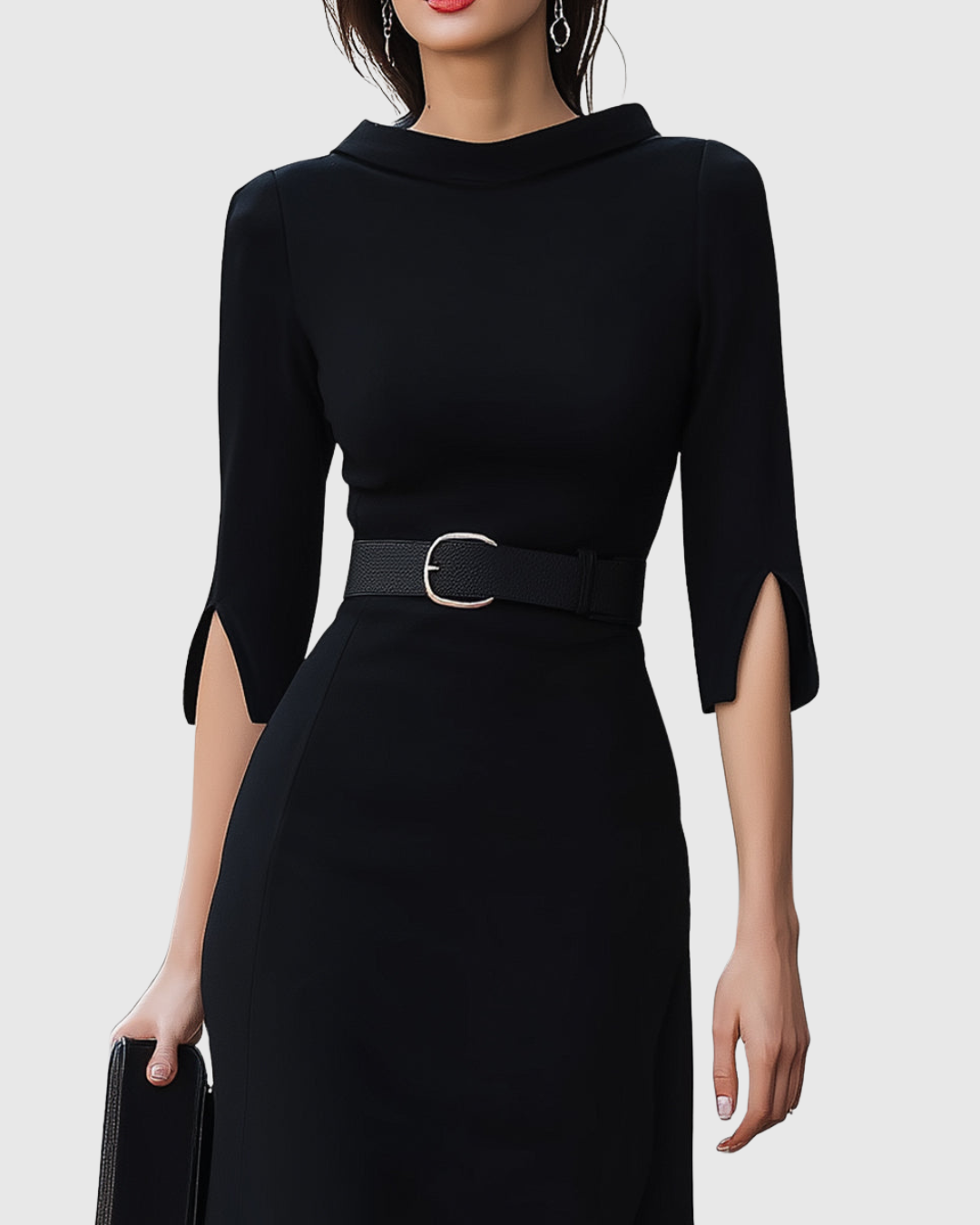 BLYTHEWYN | Vestido midi clásico