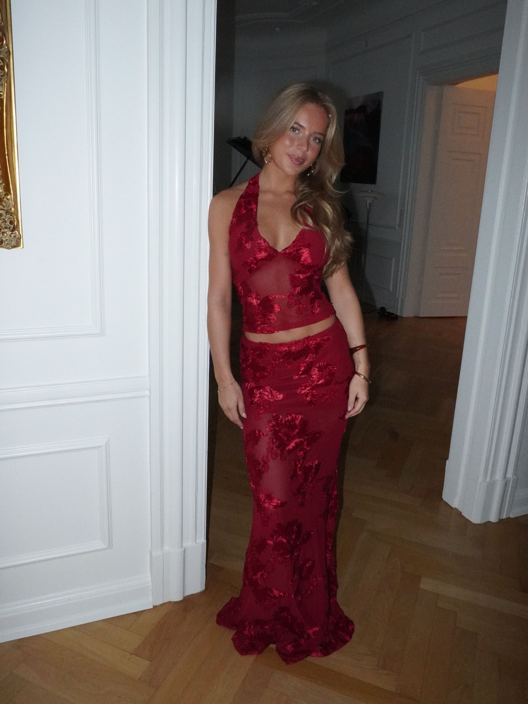 Kivo mesh top - Red