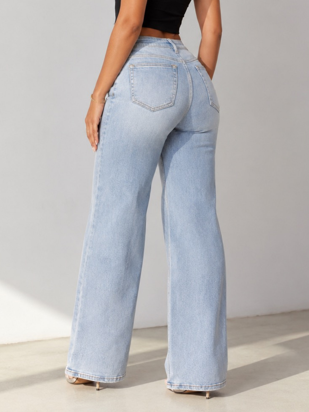 SIACHA Sculpt Fitted Flare Jeans