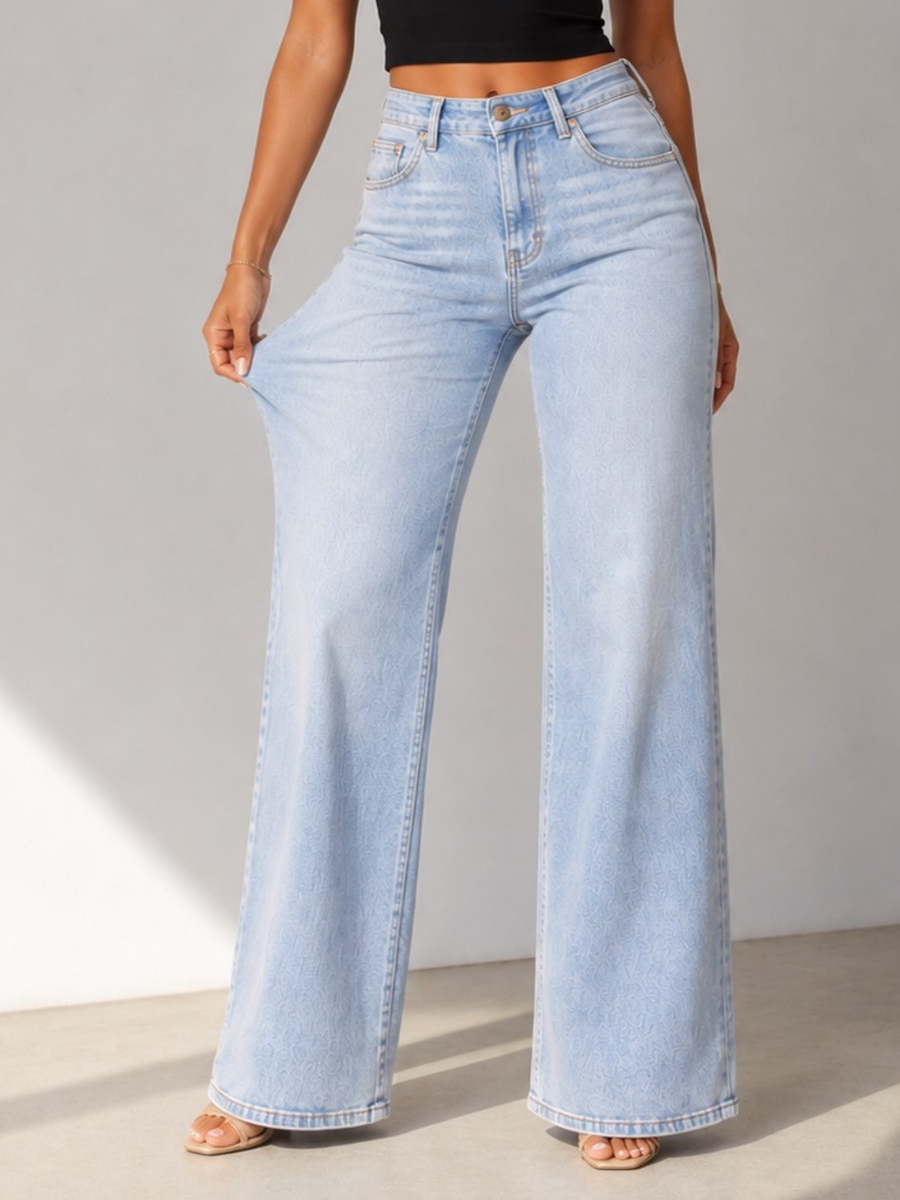 SIACHA Sculpt Fitted Flare Jeans