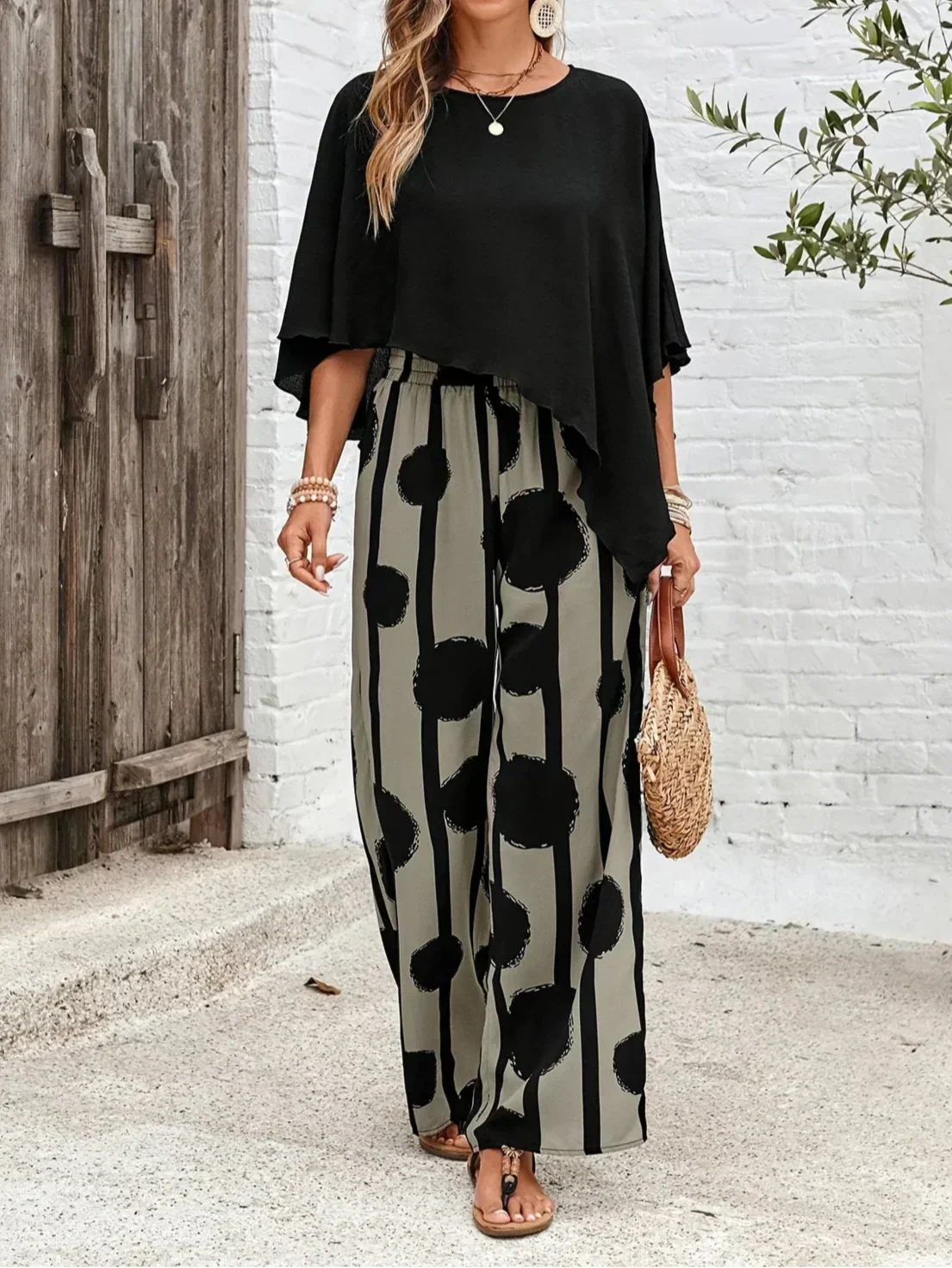 Sabria-Conjunto de Verano Casual