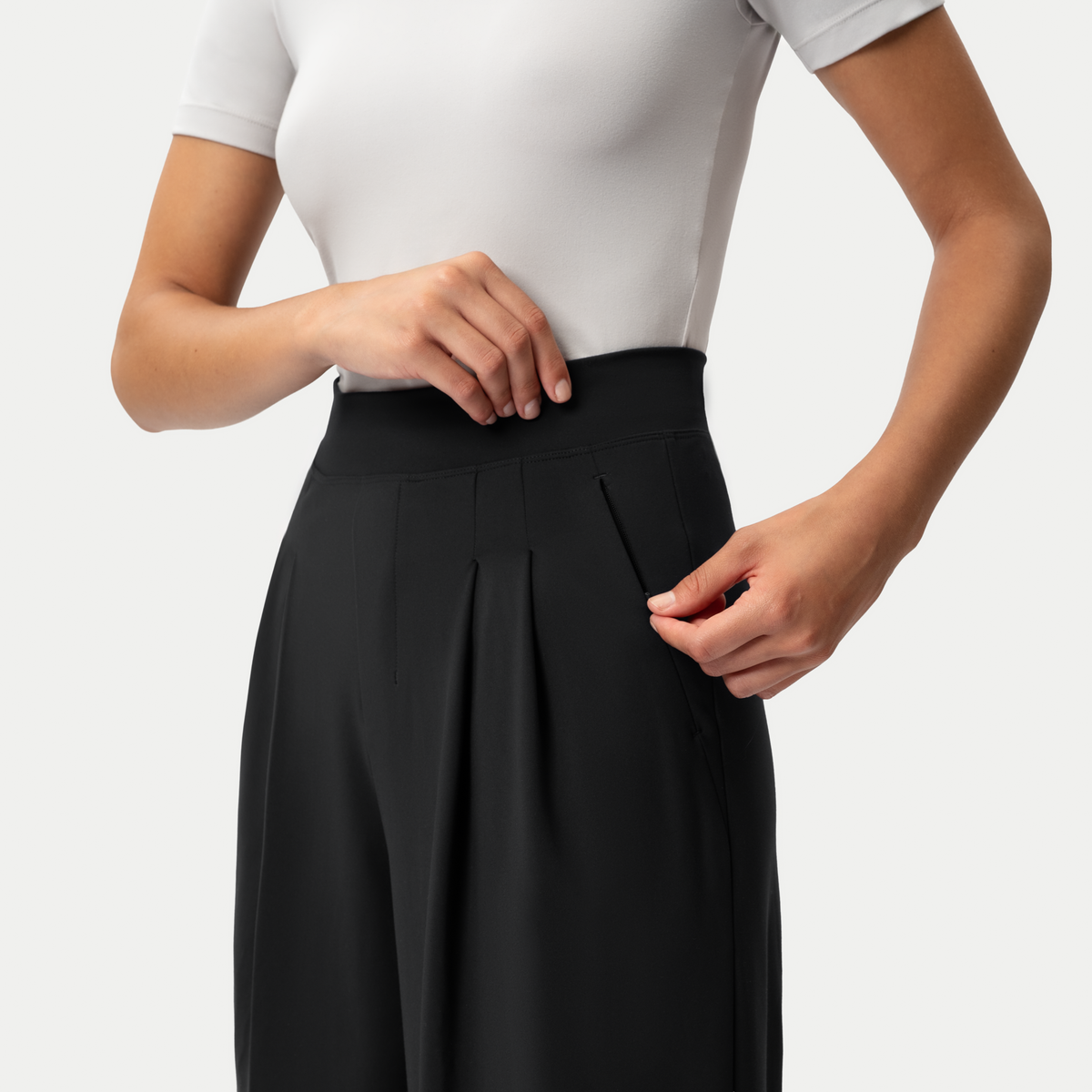 Asana Double Pleat Pant
