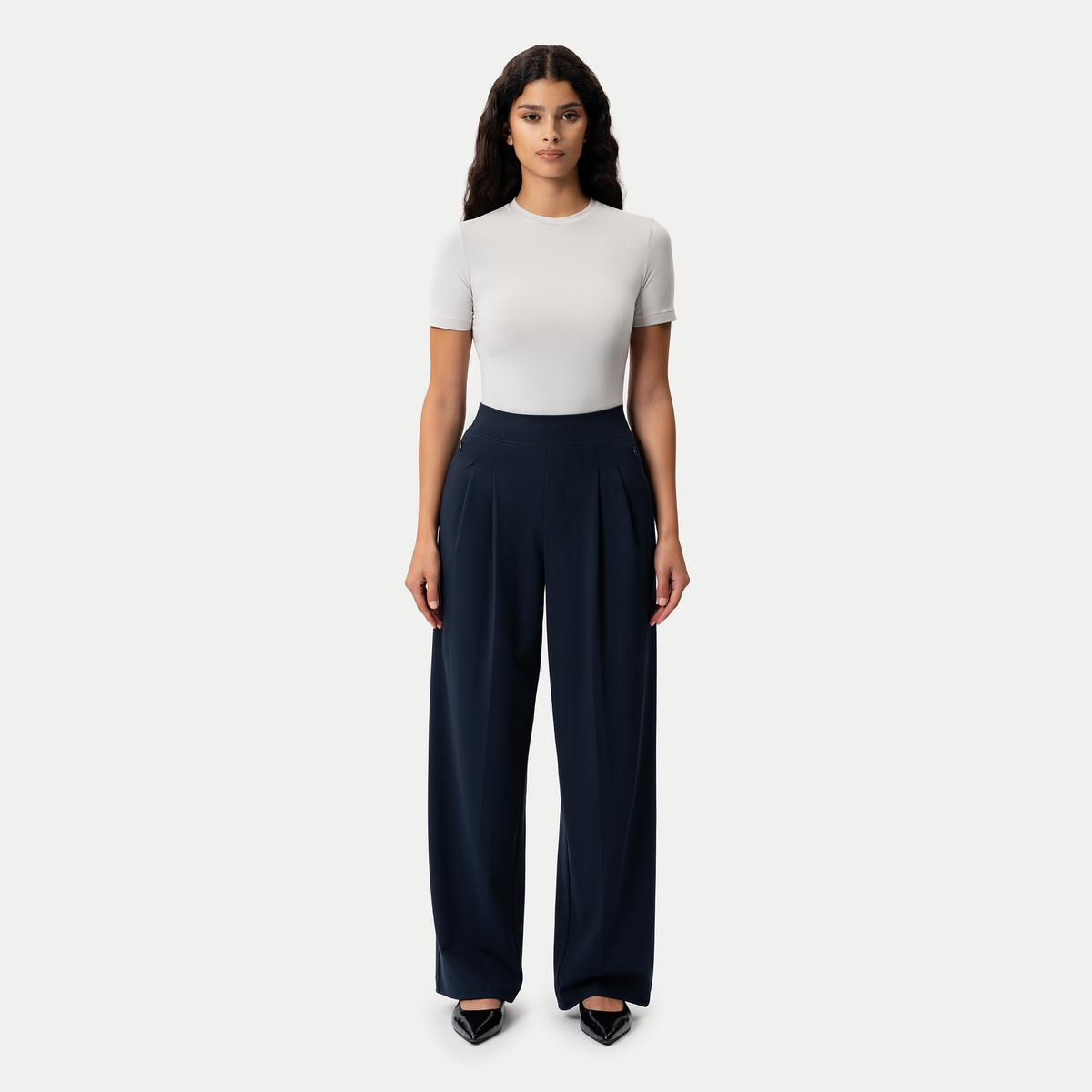 Asana Double Pleat Pant