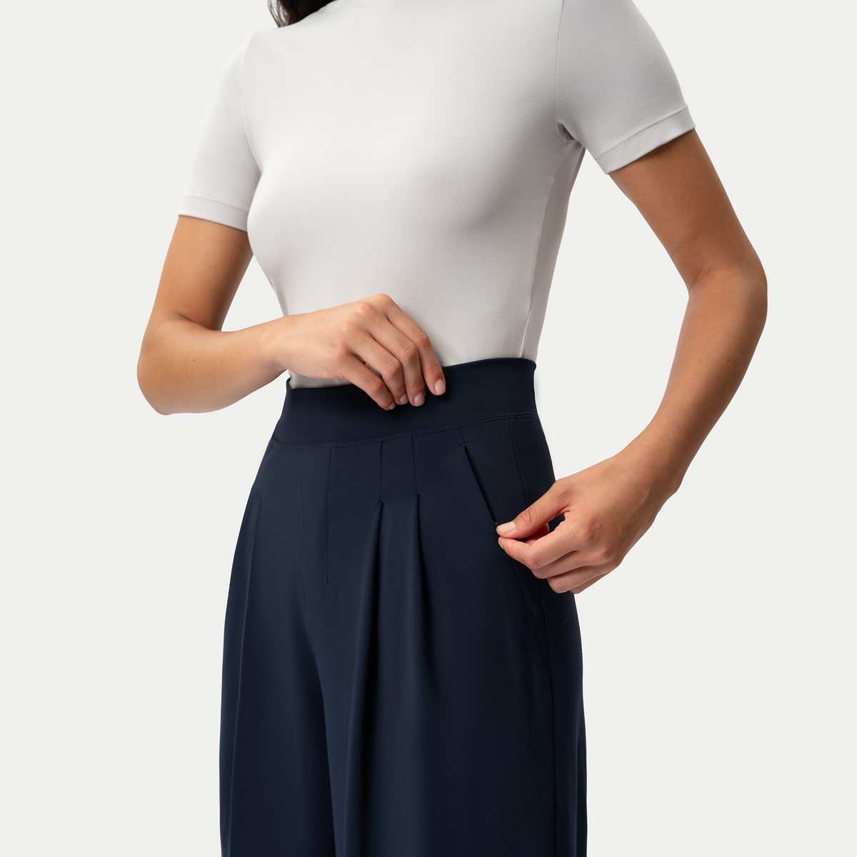 Asana Double Pleat Pant