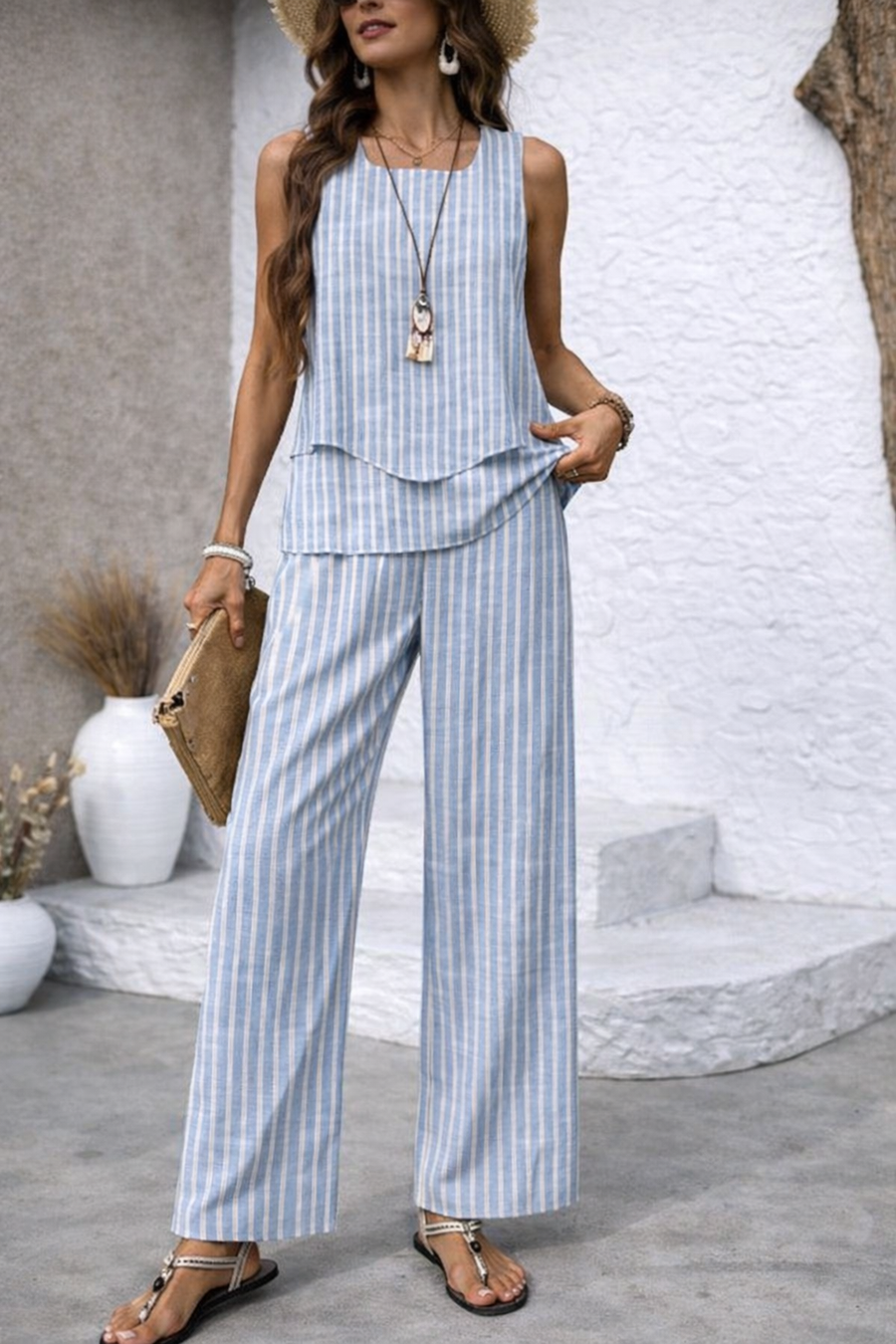 Marivellea | Conjunto Rayas Costeras
