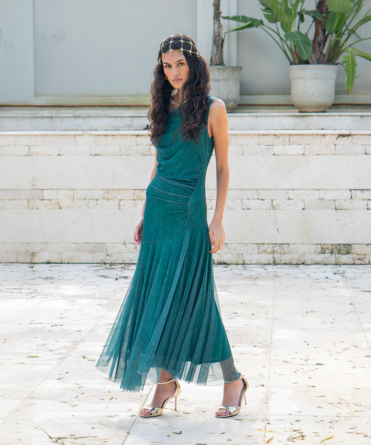 Lilac vestido