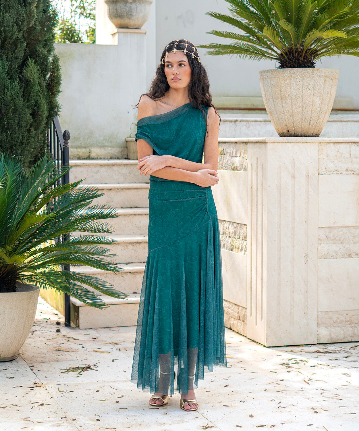 Lilac vestido