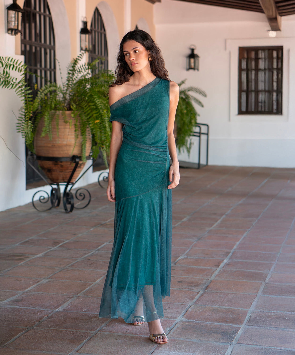 Lilac vestido