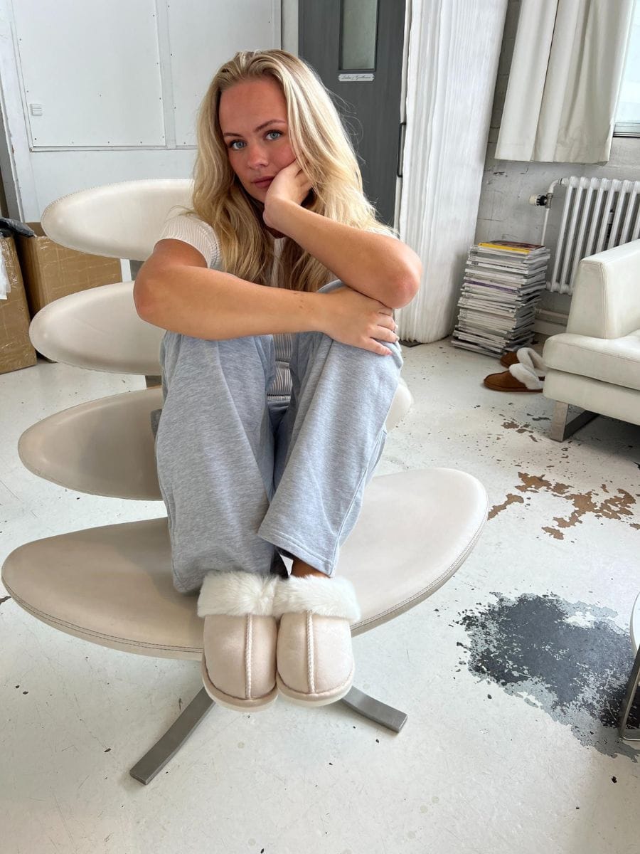 Slippers - Beige