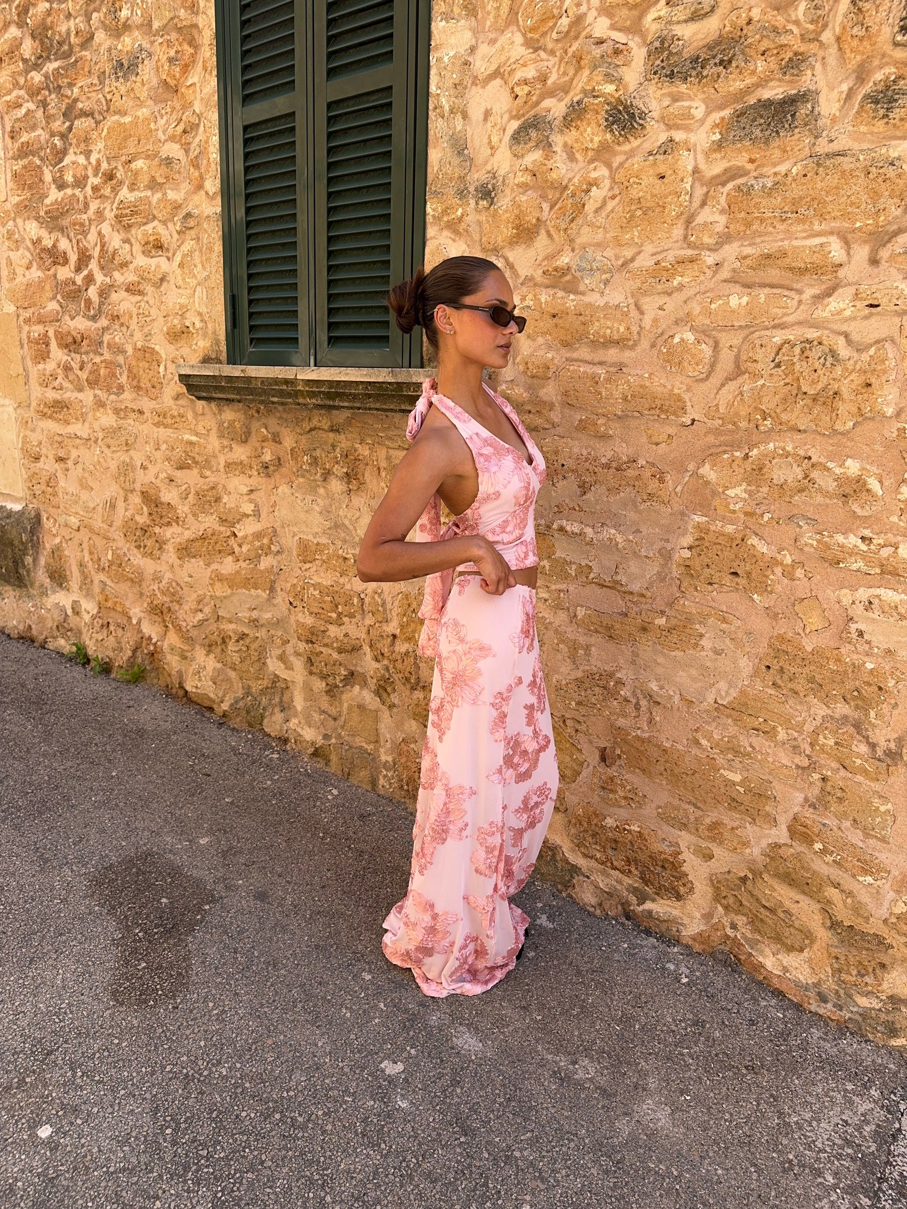 Kivo mesh top - Pink