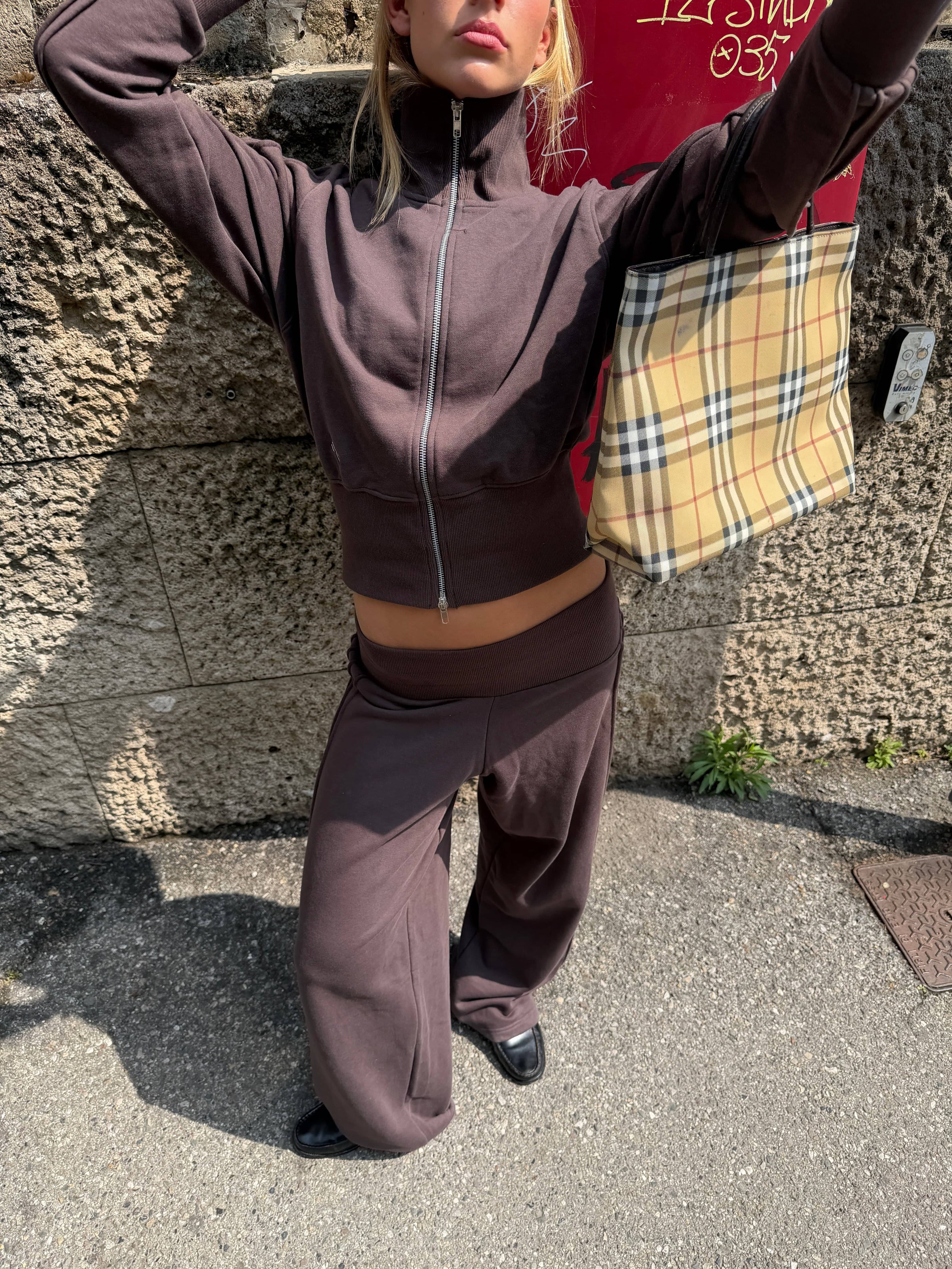 Kenya sweatpants - Brown