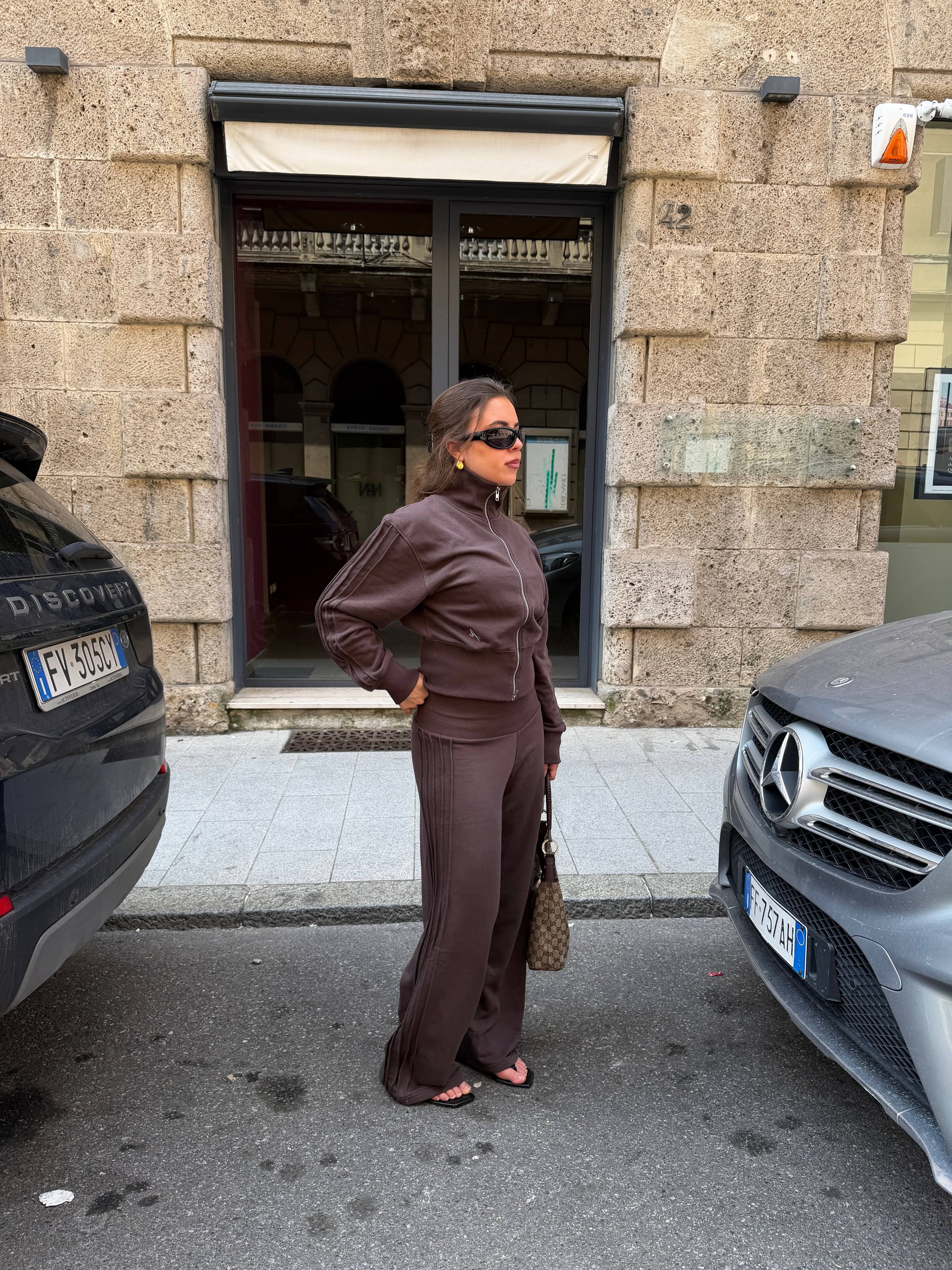 Kenya sweatpants - Brown