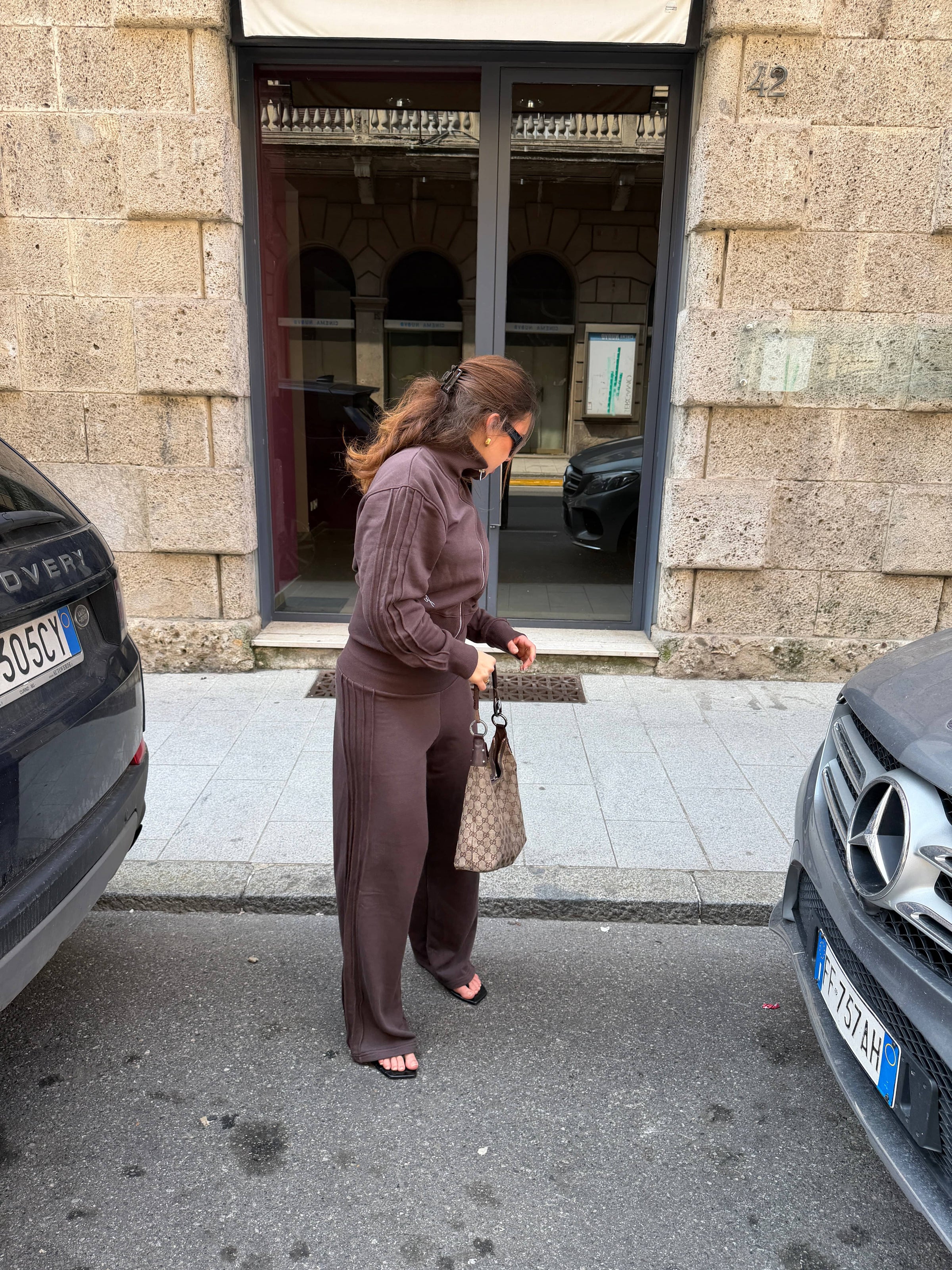 Kenya sweatpants - Brown