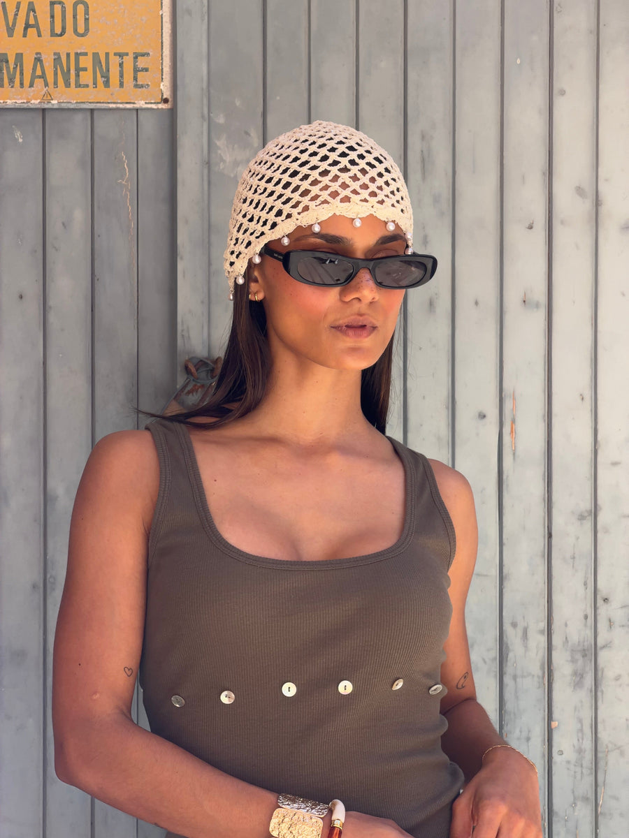 Flora tank top - Army green