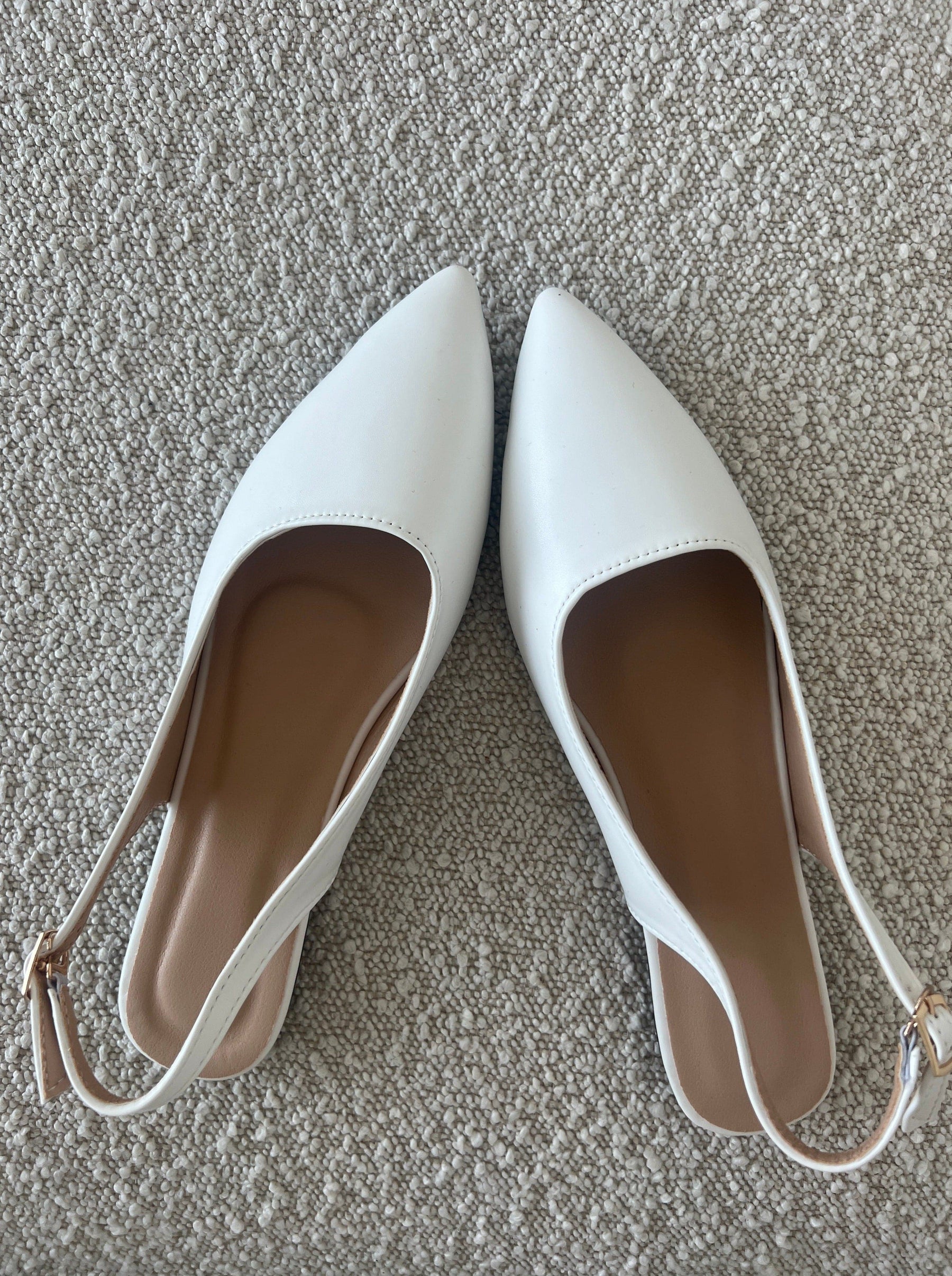 Anna ballerina - White