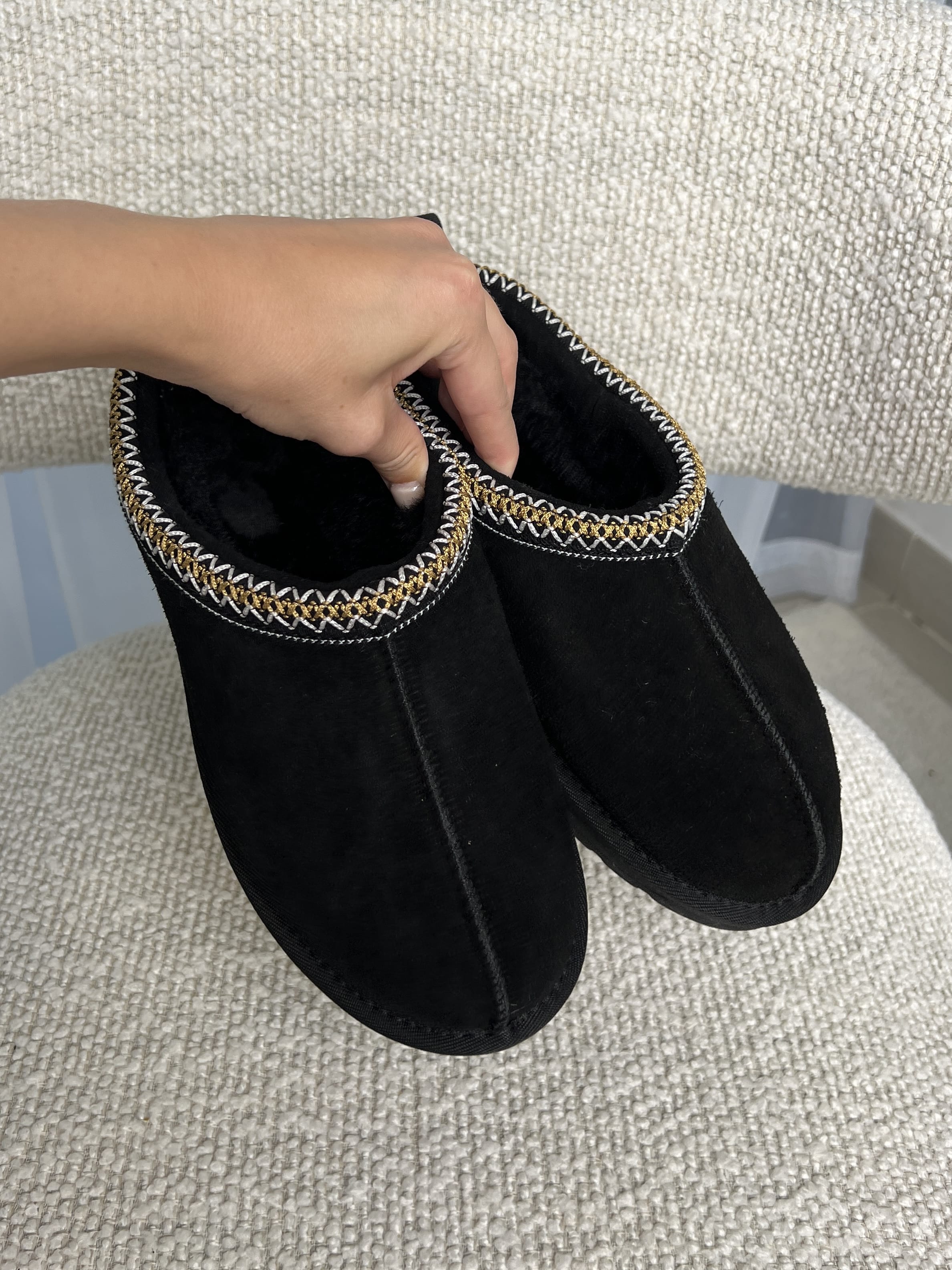 Tora teddy shoe - Black