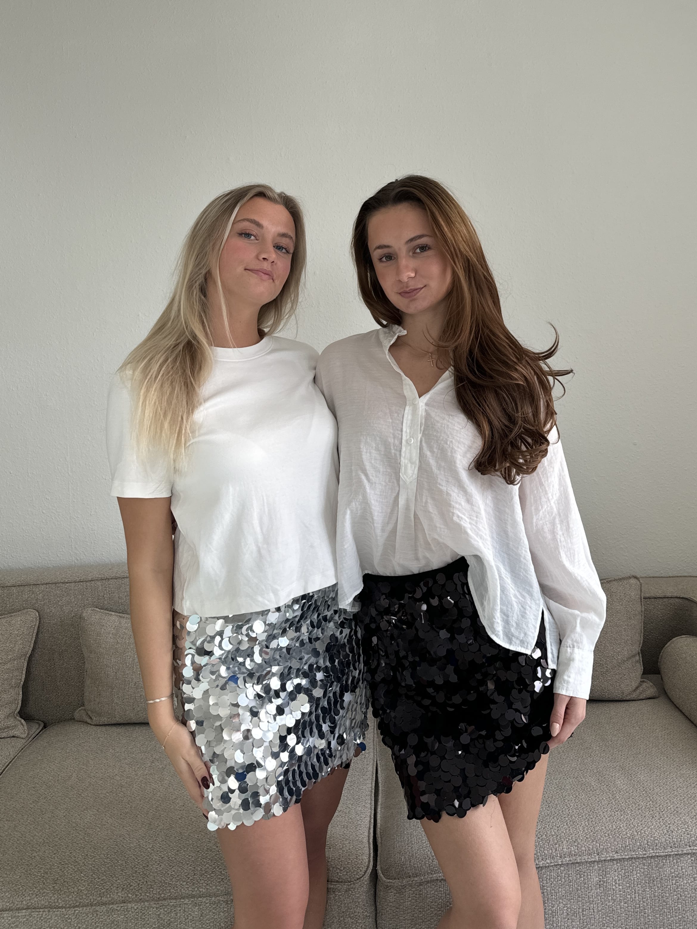 Nuna pallite skirt - Silver