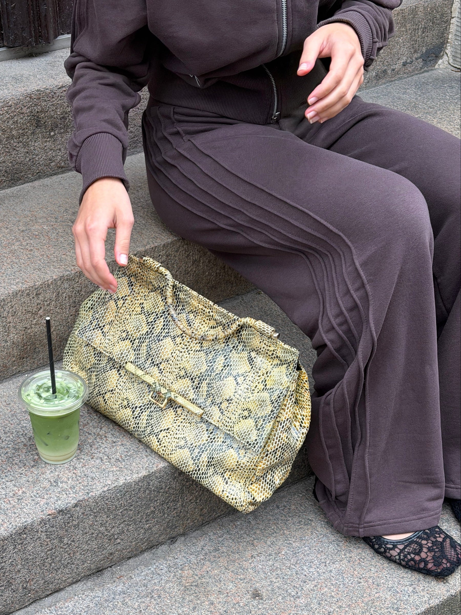 Kenya sweatpants - Brown
