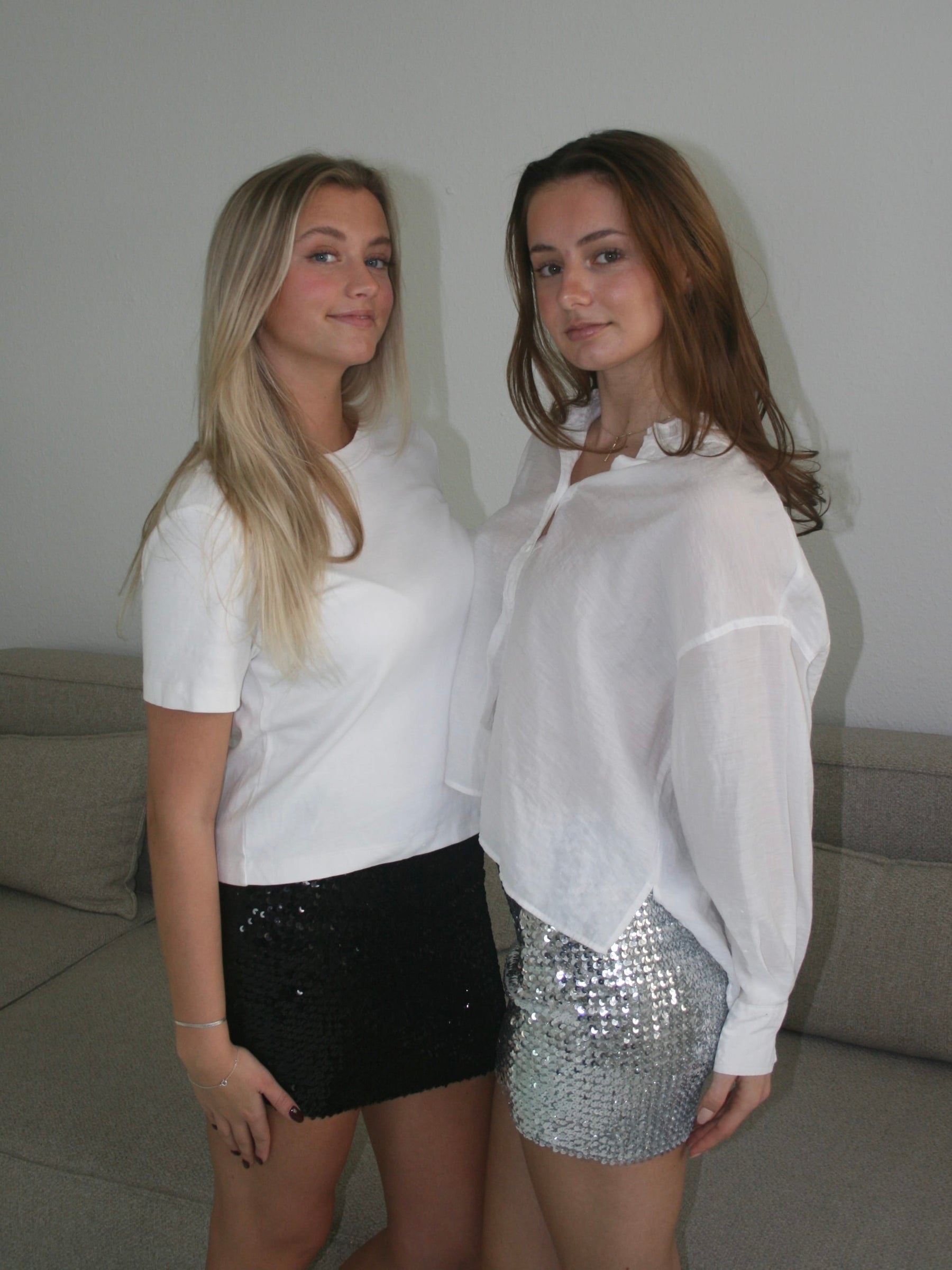 Sigrid glitter top/bottom - Black