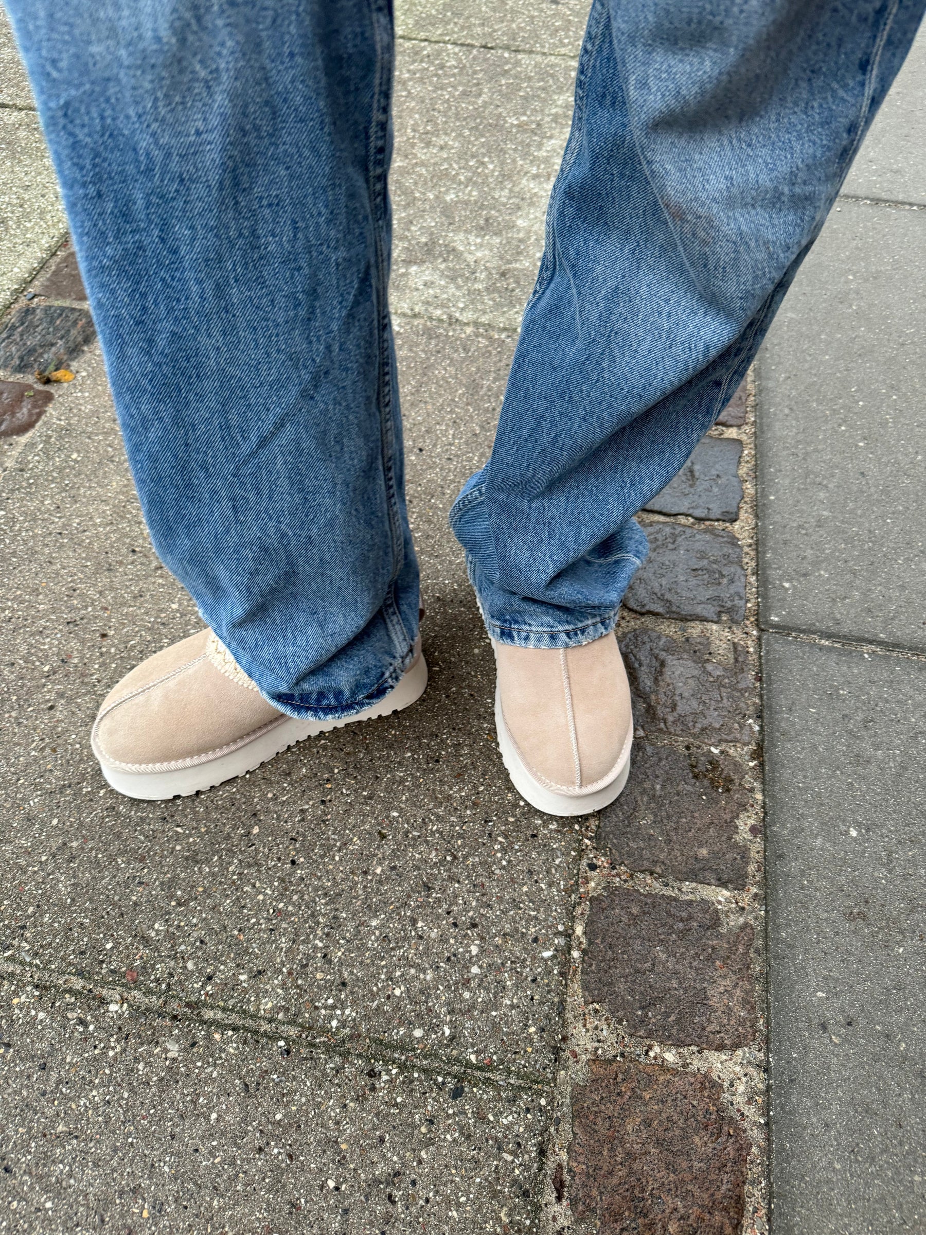 Tora platform teddy shoe - Beige
