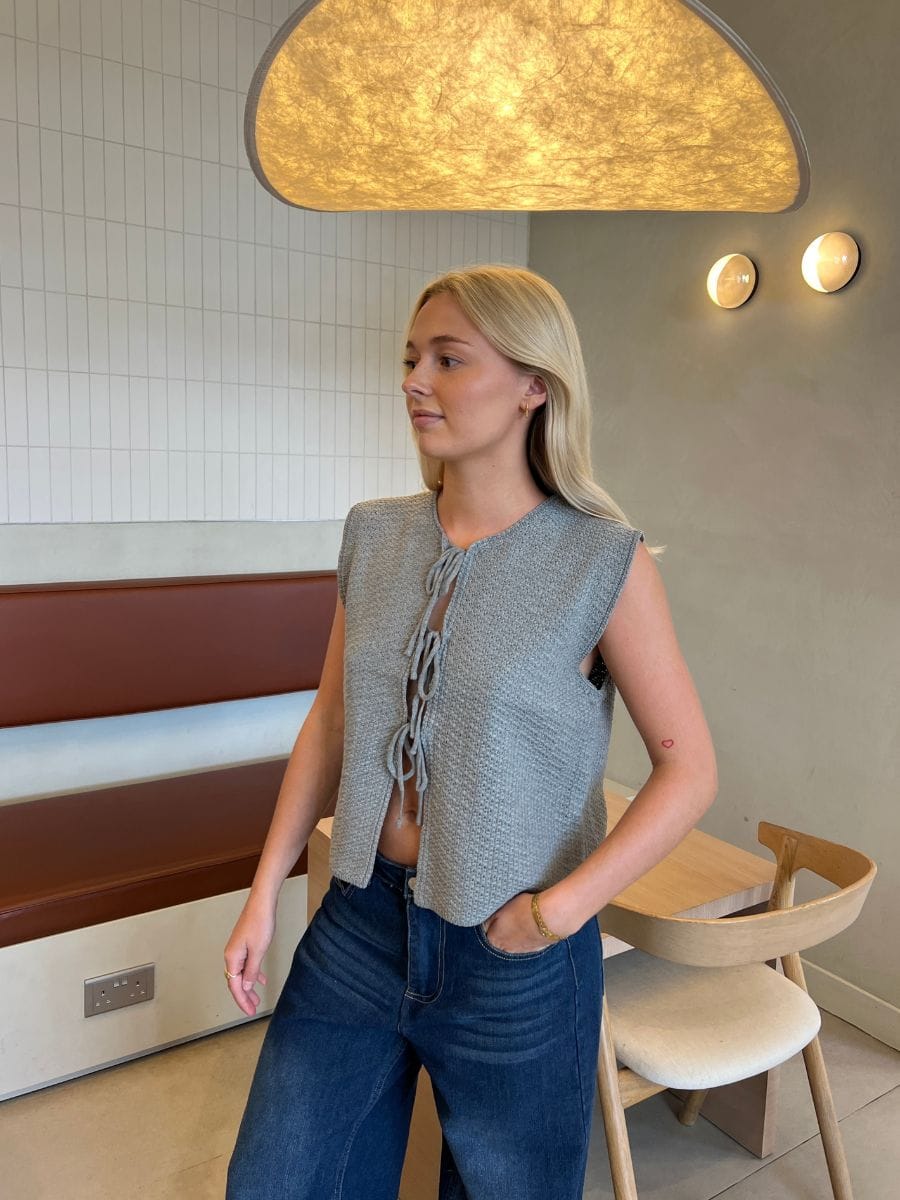 Maya top - Grey