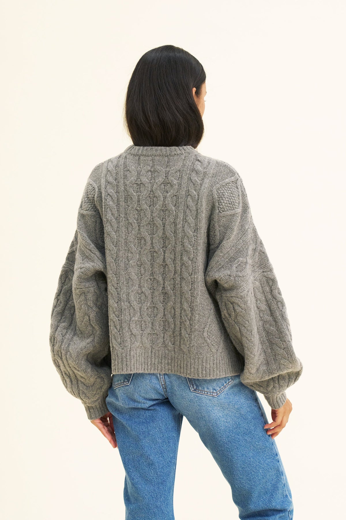 WINONA KNIT - MID GREY