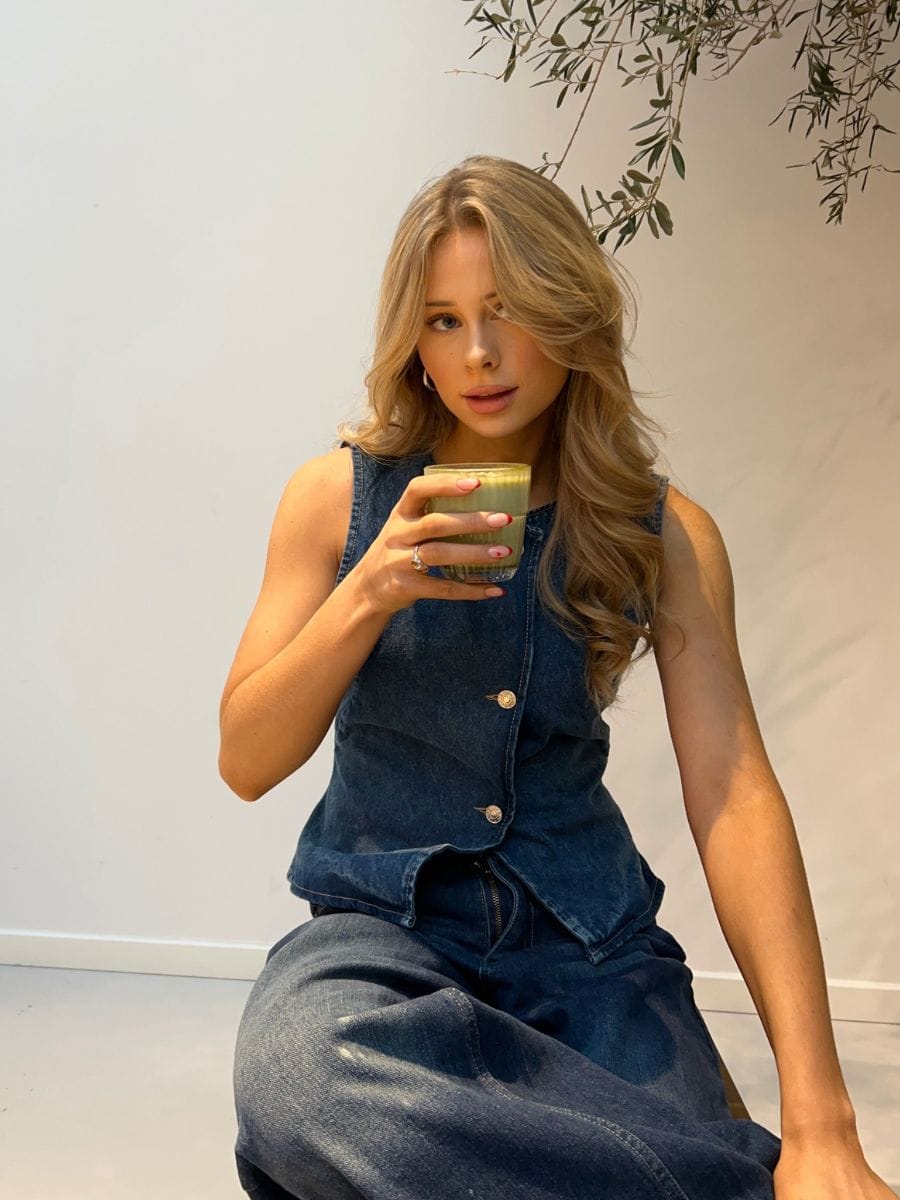 Thea denim top
